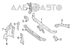 TV Mounting Bar Nissan Sentra 13-19 1.8