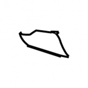 Ford Mustang mk6 15-23 black lower left front panel trim