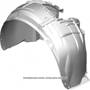 Front left fender liner Cadillac ATS 15-18