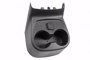 Rear center console trim (cup holders) Chevrolet Volt 16- black, scratches