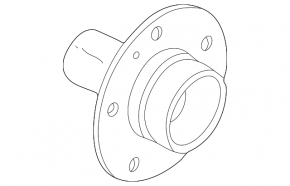 Rear left hub BMW X3 E83 03-10