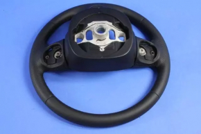 Naked steering wheel Dodge Durango 14-17 leather black, perforated with heating
