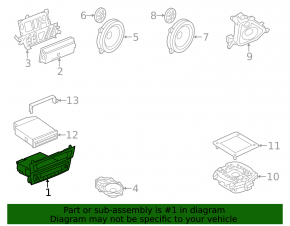 Multimedia Control BMW X3 F25 11-17
