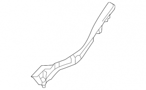 Windscreen wiper seal right Nissan Altima 16-18
