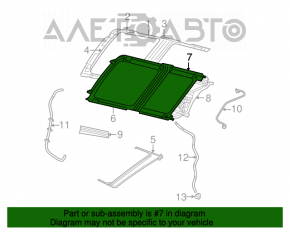 Hatch Mechanism Frame Dodge Challenger 09-14