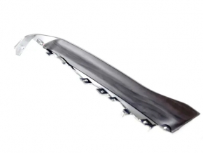Jeep Grand Cherokee WL 21-25 lower right front panel trim in wood with chrome