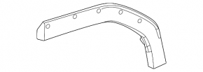 Rear right fender arch trim for Lexus GX 24-26