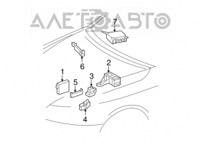 Lexus IS250 IS350 Power Steering Control Module