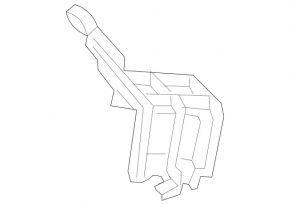 ABS sensor bracket front left Mercedes GLA 14-20 lower