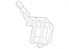 ABS sensor bracket front left Mercedes GLA 14-20 lower