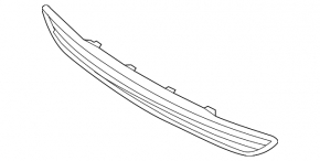 Front bumper grill lower Ford C-max MK2 13-18 usa, broken