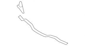 Rear hood seal for Mazda CX-7 06-12