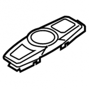 Ceiling light rear Lincoln MKZ 17-20 beige
