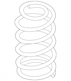 Rear left spring Mazda 6 18-21