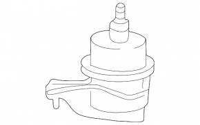 Engine mount left Toyota Highlander 01-07