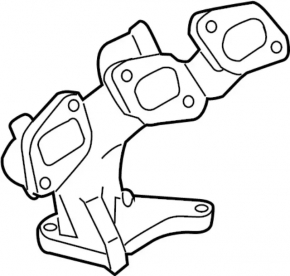 Nissan Murano Z50 2003-2008 Rear Exhaust Manifold
