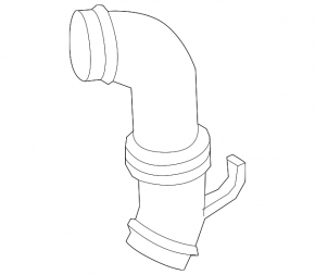 Air duct Mitsubishi Outlander 18-22 PHEV