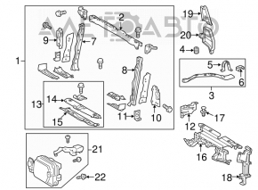 TV cover Toyota Rav4 13-15 dorest
