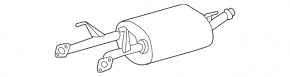 Exhaust pipe center section with muffler Toyota Sequoia 2008-2016