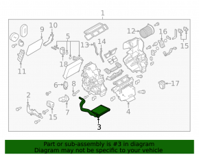 Nissan Rogue 14-20 Heater Radiator
