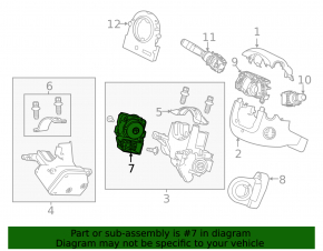 Honda Accord Ignition Switch Contact Group 13-17