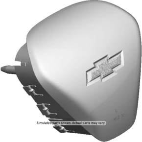 Airbag in steering wheel driver Chevrolet Bolt 17-21
