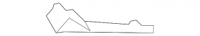 Front bumper mount, left fender, BMW 335i e92 07-11