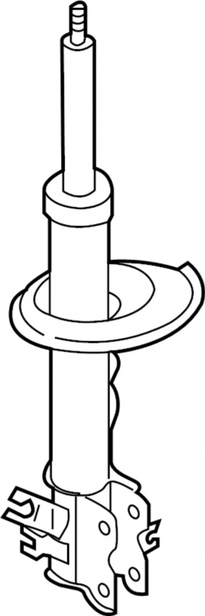 Front right shock absorber Infiniti FX35 FX45 03-07