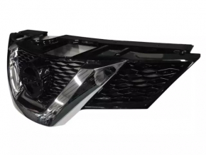 Radiator grill grill Nissan Rogue 17- under camera, under radar, under square emblem, japan built without emblem