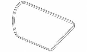 Trunk lid seal Honda Civic X FC 16-21 4d