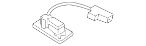 Button for opening the trunk lid Hyundai Elantra UD 11-16