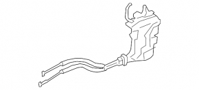 Front right door lock Hyundai Santa FE 19-23 KOR