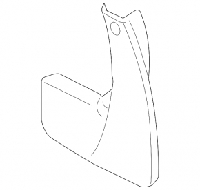 Mudguard set BMW X1 E84 13-15