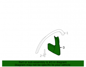 Mudguard set BMW X1 E84 13-15