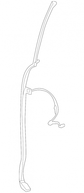 Rear right door closing sensor Toyota Sienna 21-25