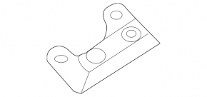 Front left fender bracket for Audi Q5 8R 09-17 (inner)