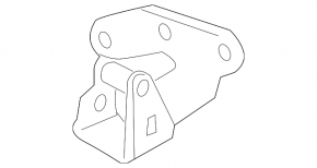 Left tailgate hinge for Porsche Cayenne 958 11-14
