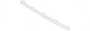 Mercedes X167 GLS 450 20-26 Front Bumper Center Cover