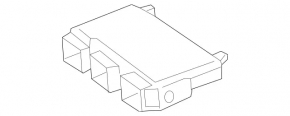 Driver's seat control unit for Mercedes GLC 16-22