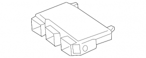 Driver's seat control unit for Mercedes GLC 16-22