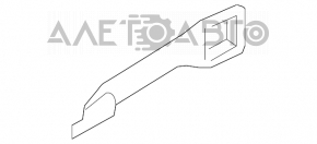 Door handle outer front left Mazda3 03-08