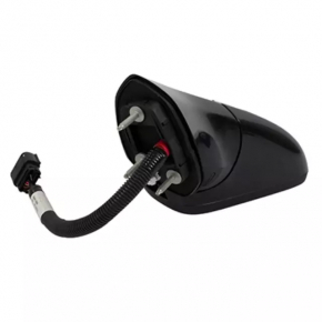 Left side mirror assembly for Ford Fusion mk5 18-20, 10 pins, auto-dimming, turn signal, heated, black