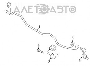 Front stabilizer link right Subaru Outback 15-19