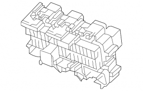 Fuse box under the dashboard Nissan Rogue 17-