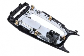 Chevrolet Bolt EUV 22-23 center console trim for wireless charging, glossy black, scratch