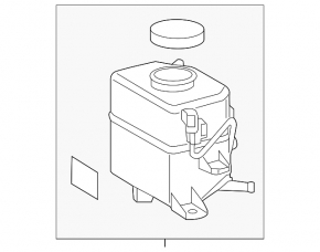 Lexus NX300h 15-21 GTZ tank with lid