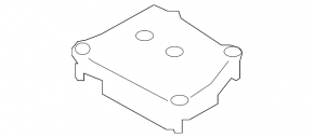 Gearbox mount for Audi A6 04-11 3.0, 4.2, 5.2