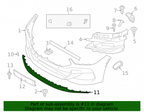 Front Bumper Lip for BMW 8 G15 G16 20-25
