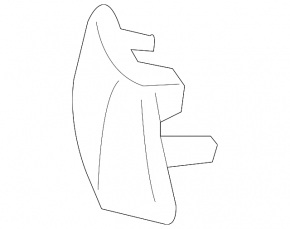 Toyota Prius C 12-14 front bumper tow hook cap