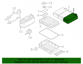 BMW X5 F15 16-18 Plug-in Battery Module